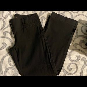 The Limited Size 14 Crew Fit Black Ribbed Pants
